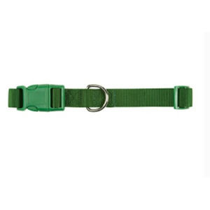 Zack & Zoey 1" Wide Nylon Pet Collar, Green, New With Tags